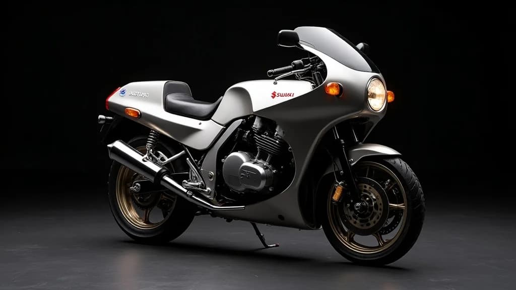 Suzuki Katana 1981 年問世，110 匹馬力曾為最速量產機車
