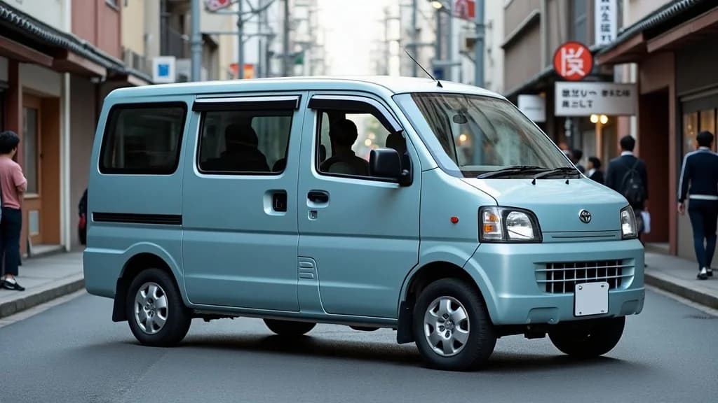 豐田 Sparky 小型七人座迷你廂型車，2000年前後日本市場約130萬日圓