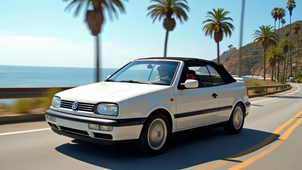 福斯 2001 年 Cabrio GLX 二手車，美金 8,000 元售價分析