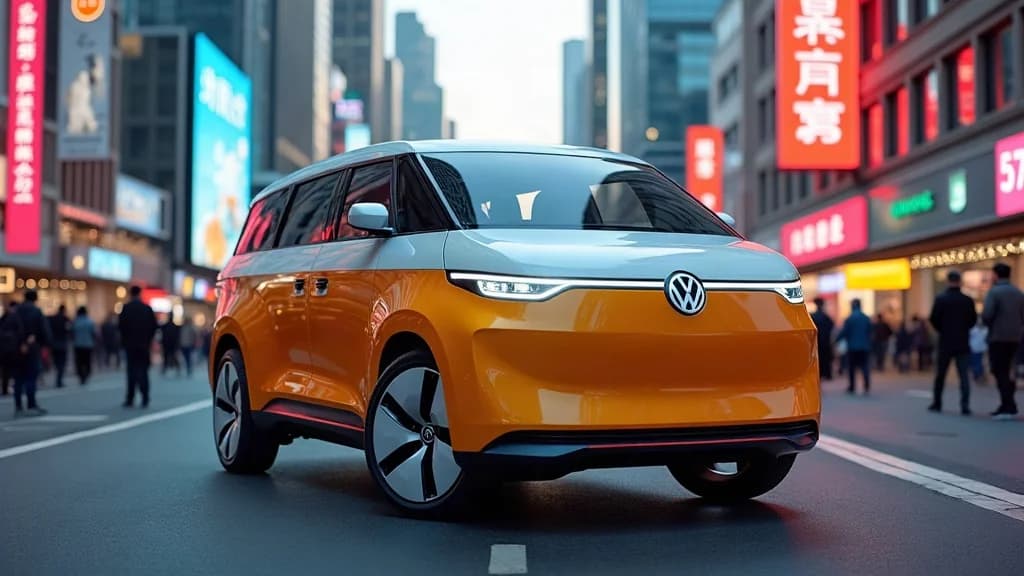 福斯汽車戰略調整：ID. Buzz 銷量落後，中國市場萎縮