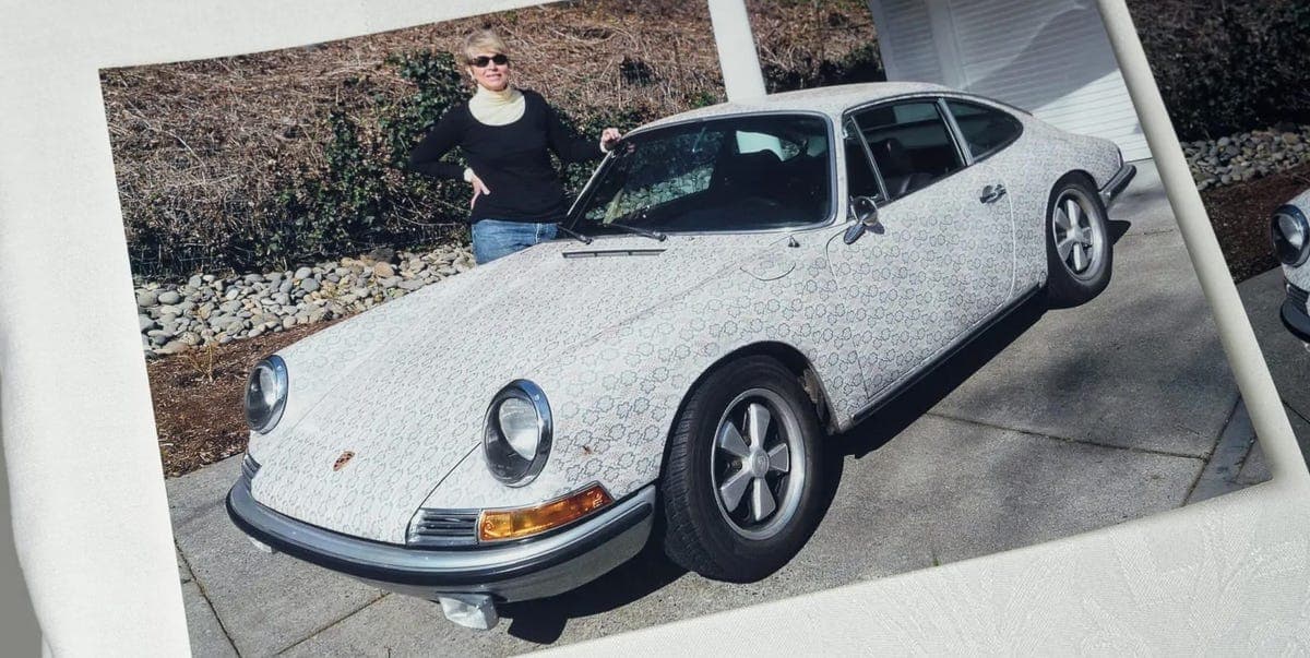 The Artist Who Created This Lace-Patterned Porsche 911S Bought It Back