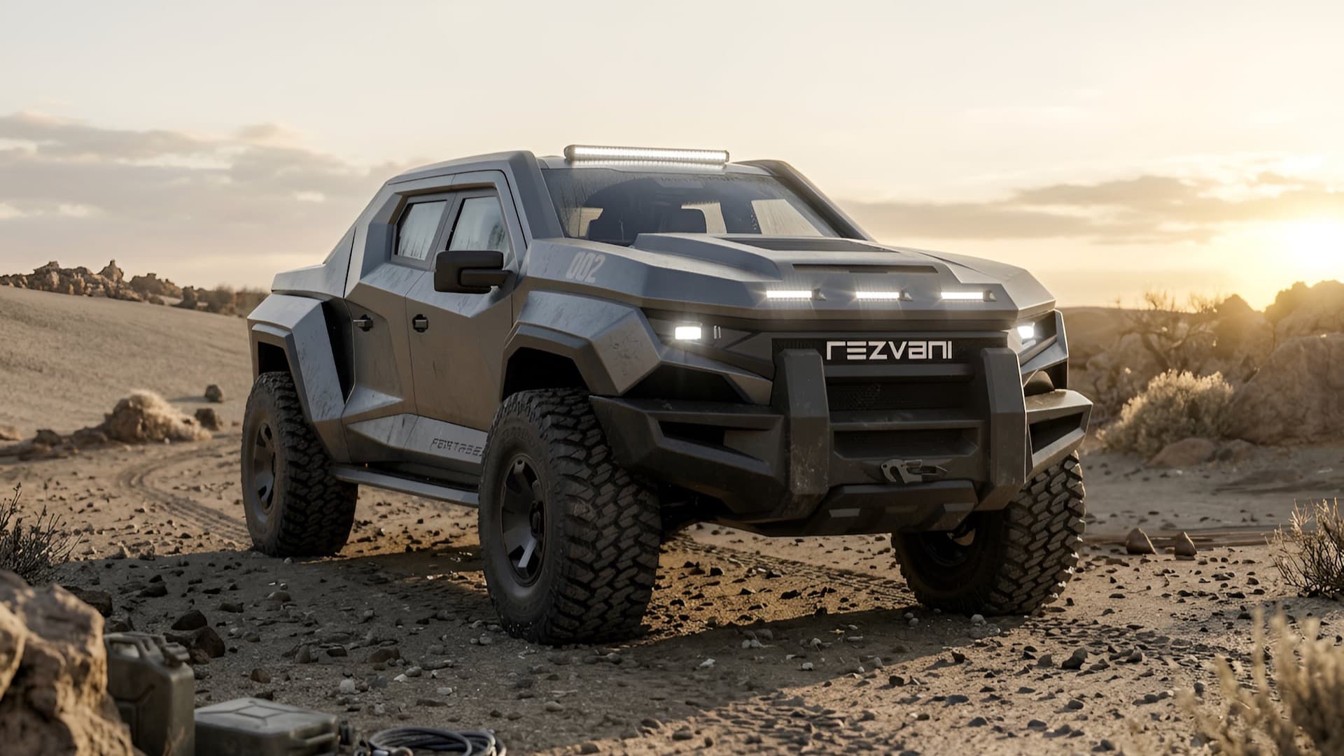 This ‘Tactical Luxury Truck’ Is a Ford Raptor With a Smoke-Screen System