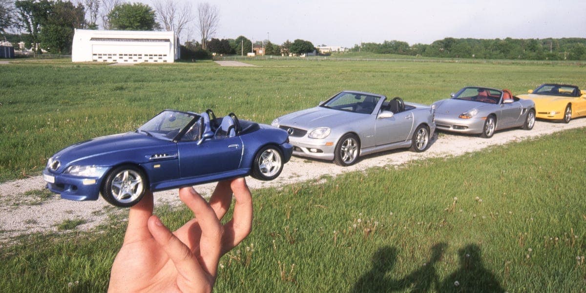 View Photos of the 2001 Performance Convertible Comparison Test