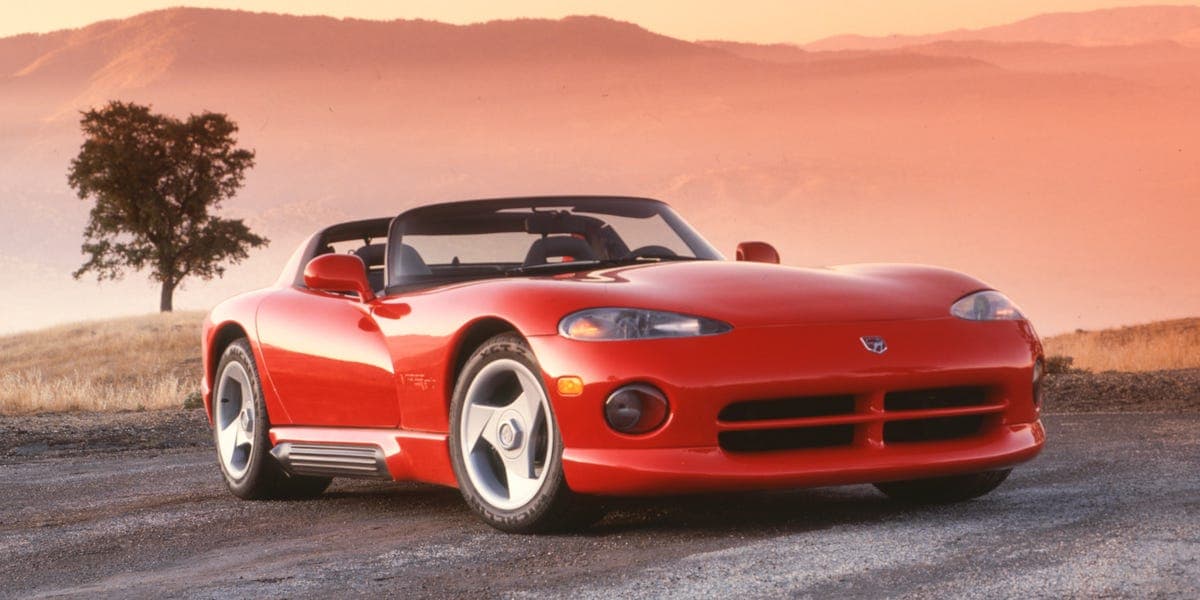 View Photos of the 1992 Dodge Viper RT/10
