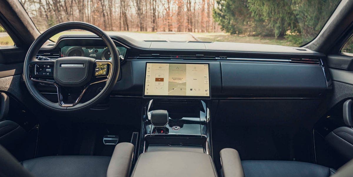 View Interior Photos of the 2026 Range Rover Sport Hybrid