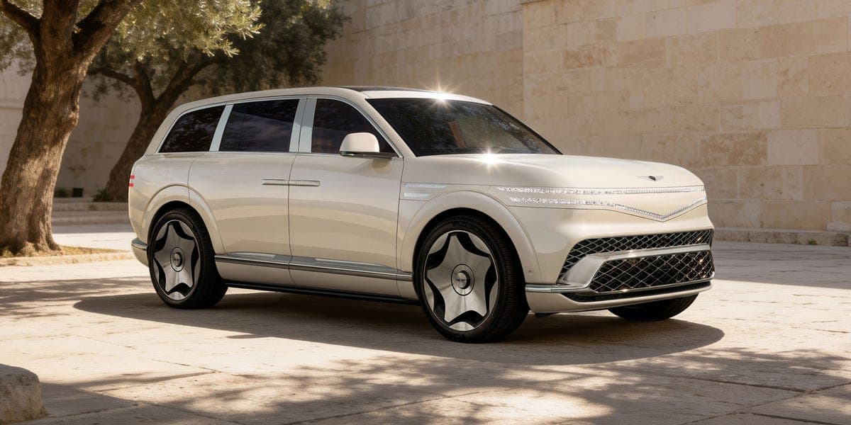 2027 Genesis GV90 Is a True Flagship with Coach Doors and a Crazy Interior