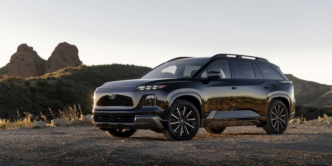 Subaru is delaying the 3-row Getaway EV, following Toyota