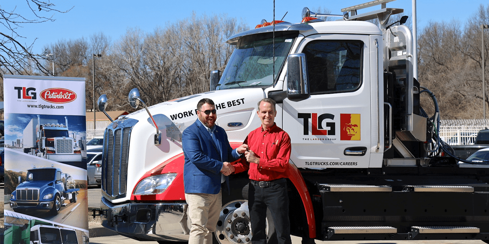 Pittsburg State University just got a MASSIVE gift: an electric semi truck