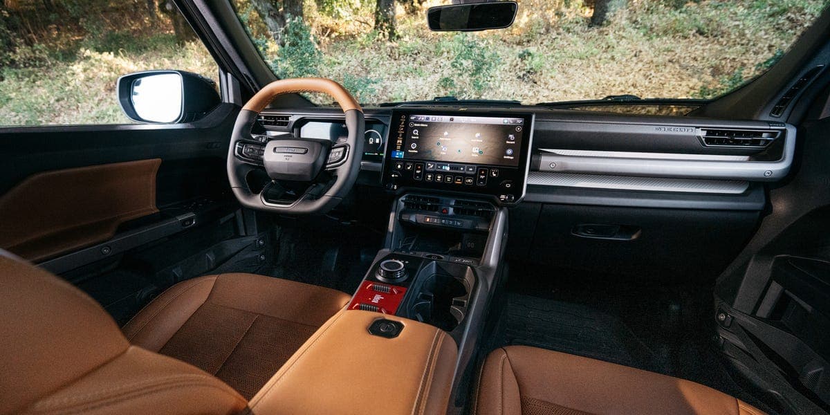 View Interior Photos of the 2026 Jeep Recon