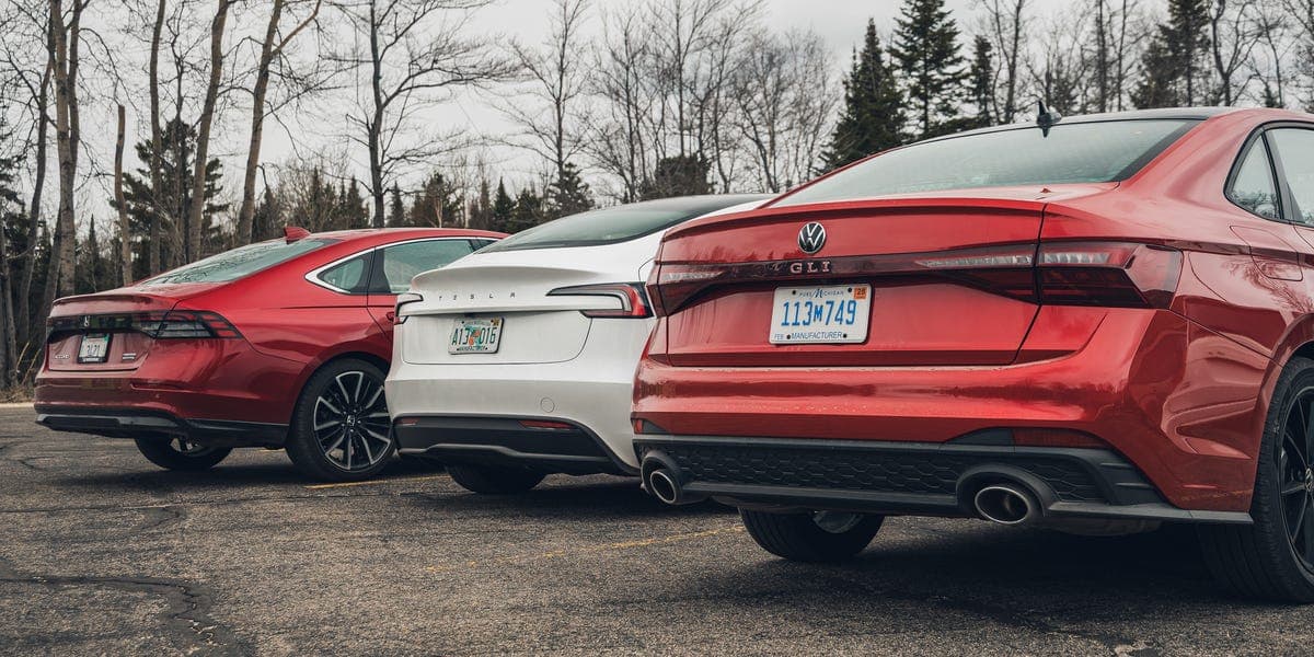 View Photos of the EV vs. Hybrid vs. Gas Vehicle Test