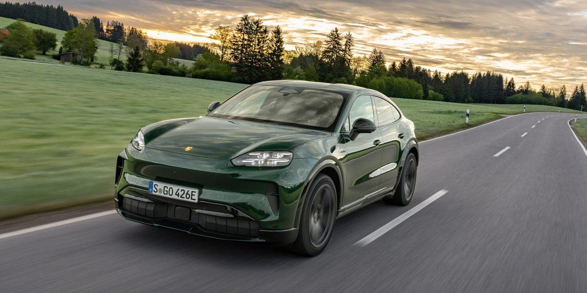 Driven: 2026 Porsche Cayenne Coupe Electric Makes Easy Sacrifices for Style