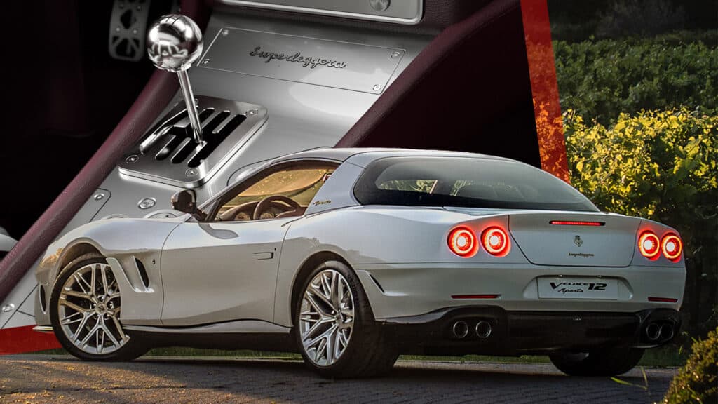 Touring Superleggera 重生 Ferrari 550,手排V12與Targa車頂限量回歸