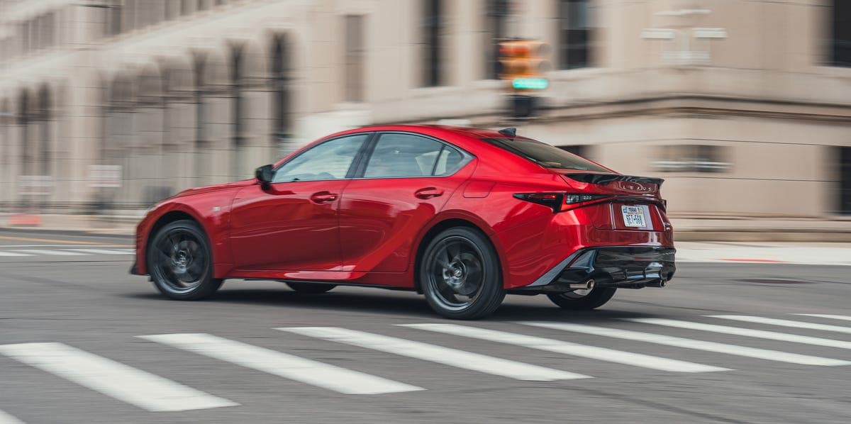 View Exterior Photos of the 2026 Lexus IS350