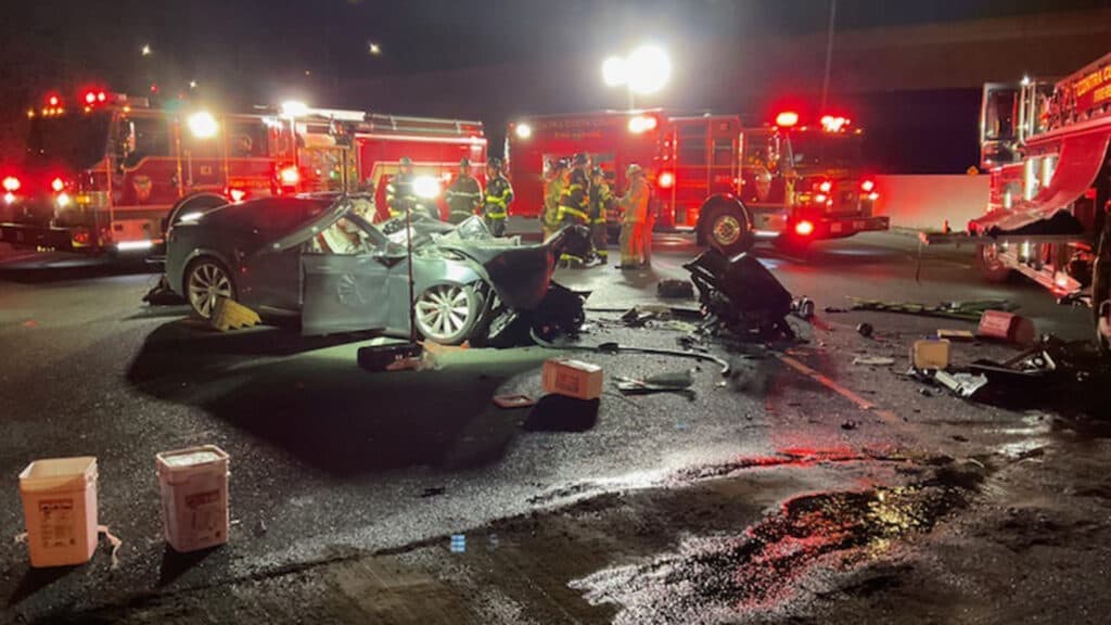 Tesla Settles Its Autopilot Fire Truck Case Right Before A Jury Could Weigh In