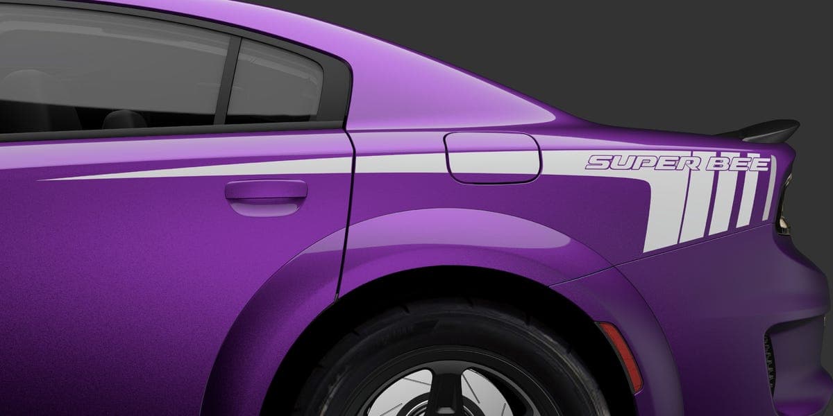 Dodge's More Powerful Charger Yet Might Wear Super Bee Stripes