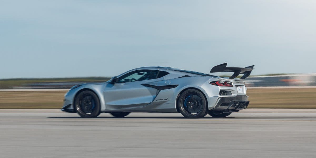 Chevrolet Corvette ZR1X at the 0–150–0-MPH Speed Test 2026