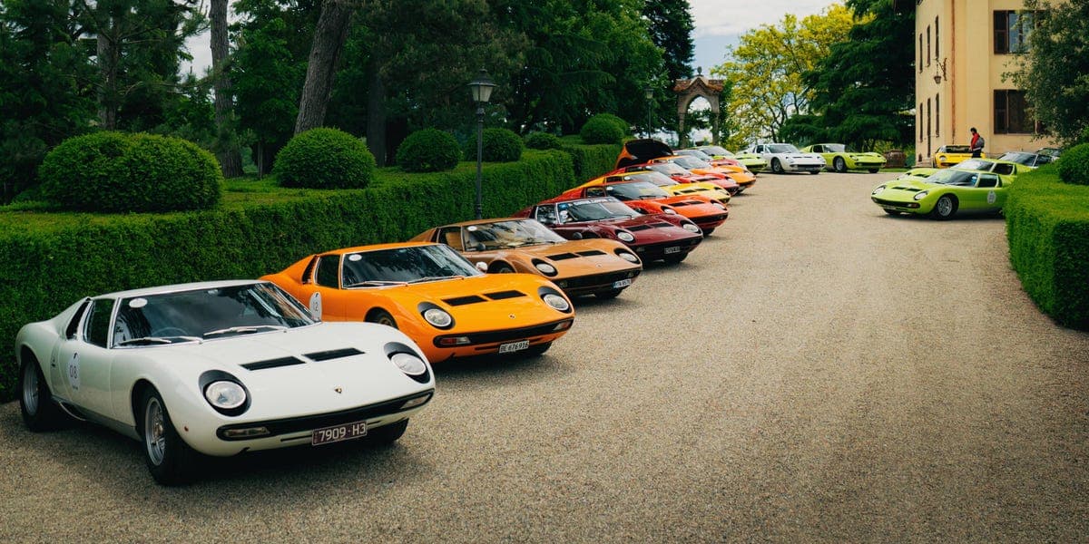 藍寶堅尼 Miura 60週年慶典,2026圓石灘車展逾40輛預計創紀錄