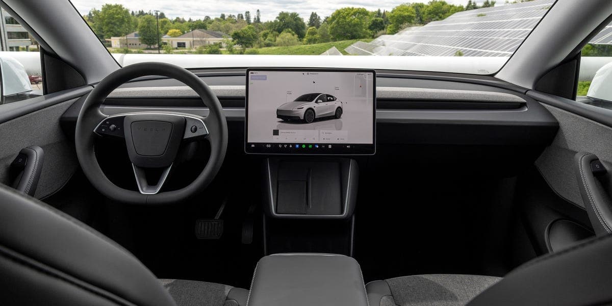 View Interior Photos of the 2026 Tesla Model Y