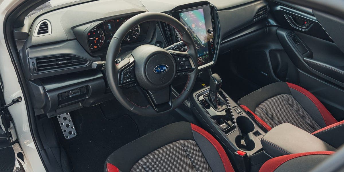 View Interior Photos of the 2026 Subaru Impreza RS