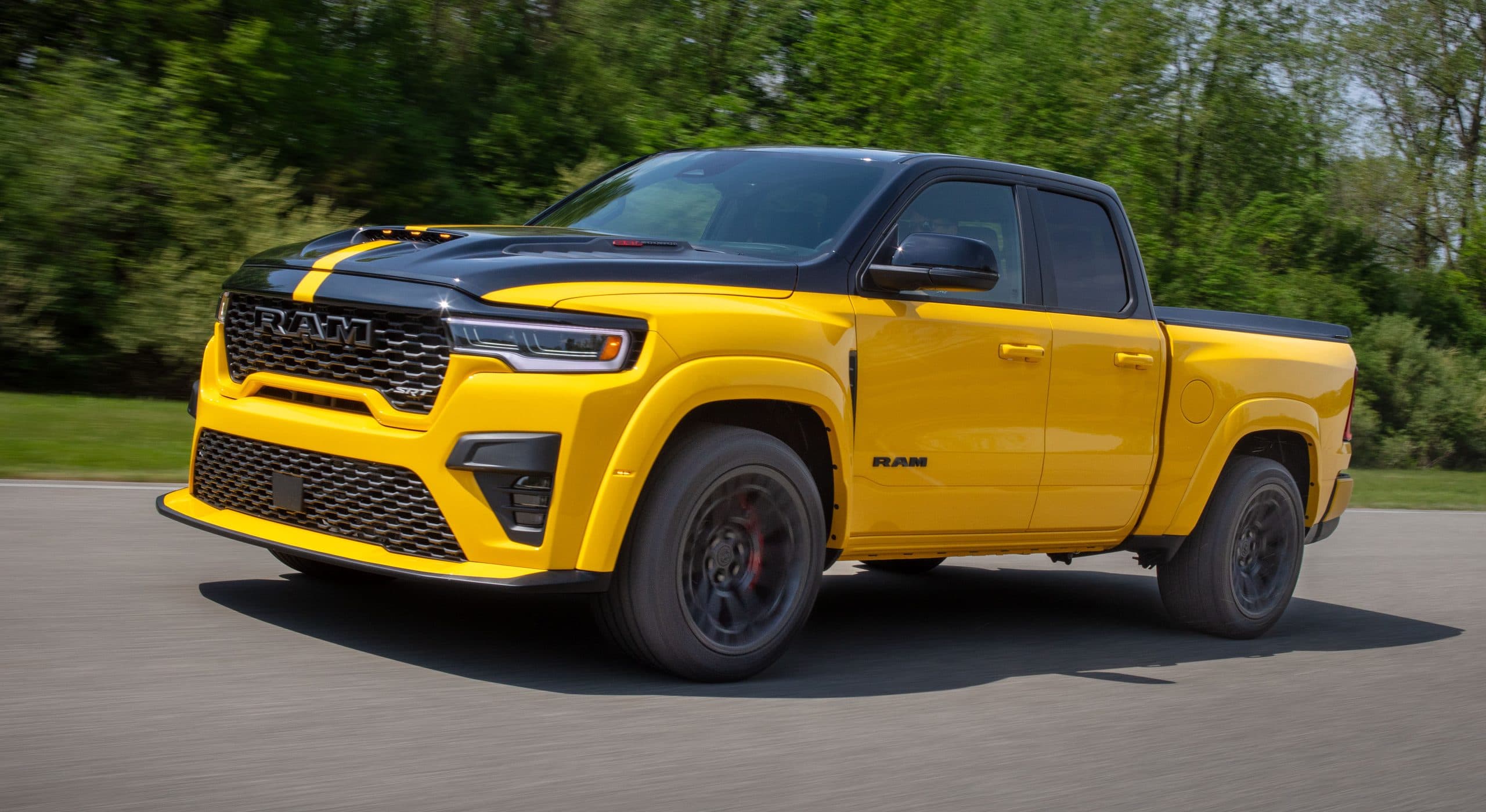 Game Over. Ram Brought a Hellcat Street Truck and Ford Brought a Lowering Kit