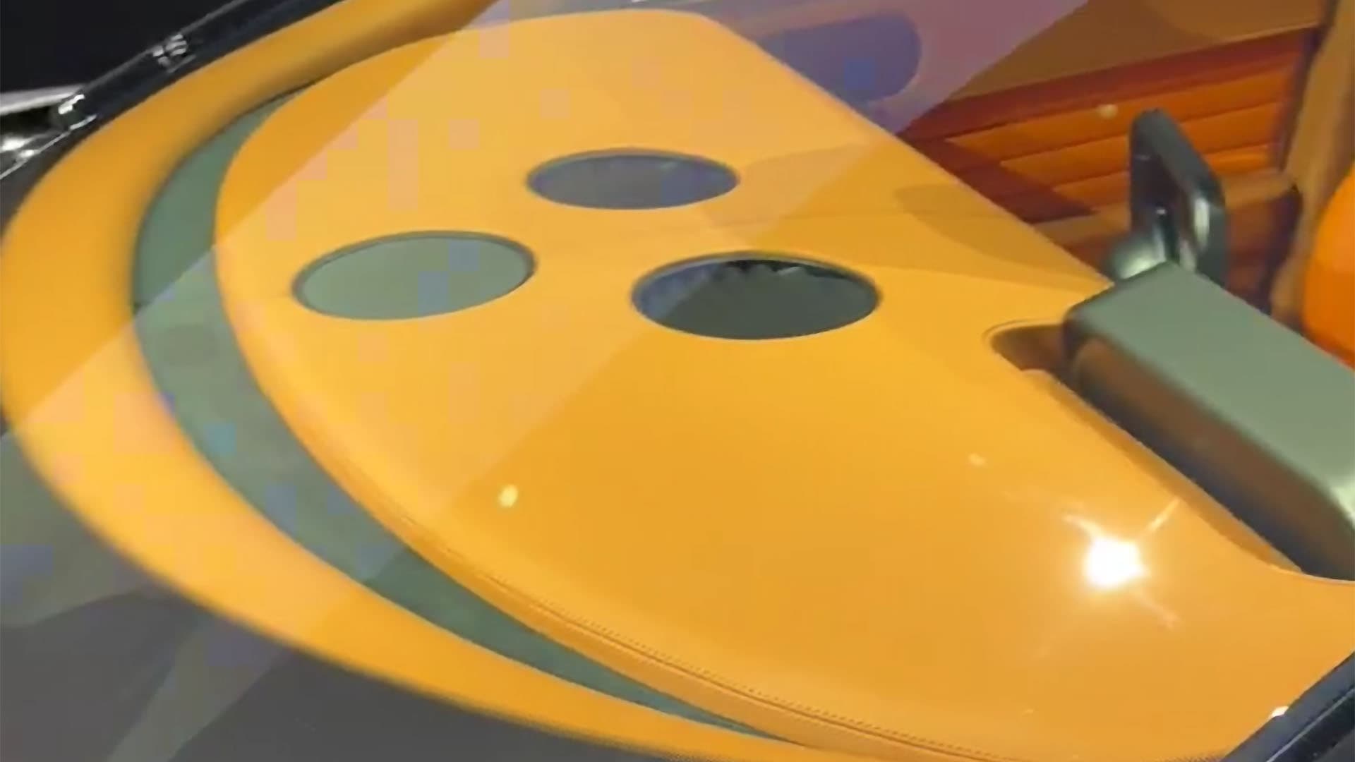 Did Ferrari Mean to Put a Giant Smiley Face on the Luce’s Dashboard?
