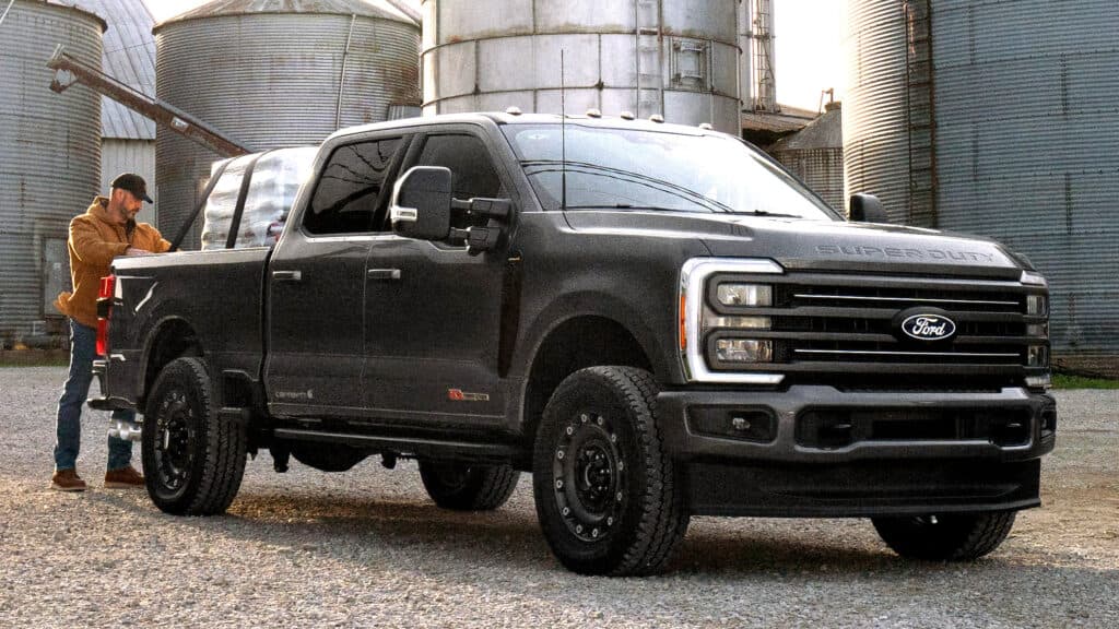 Ford’s New Carhartt Super Duty Borrowed Its Wheel Designs From Detroit’s Manholes