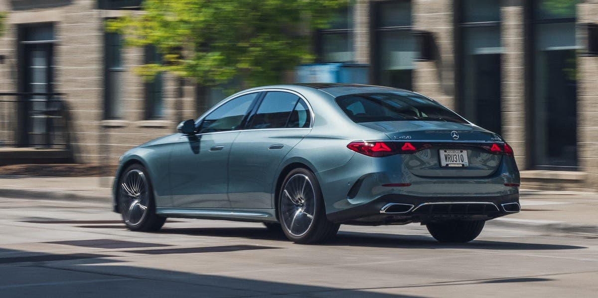 View Exterior Photos of the 2026 Mercedes-Benz E450