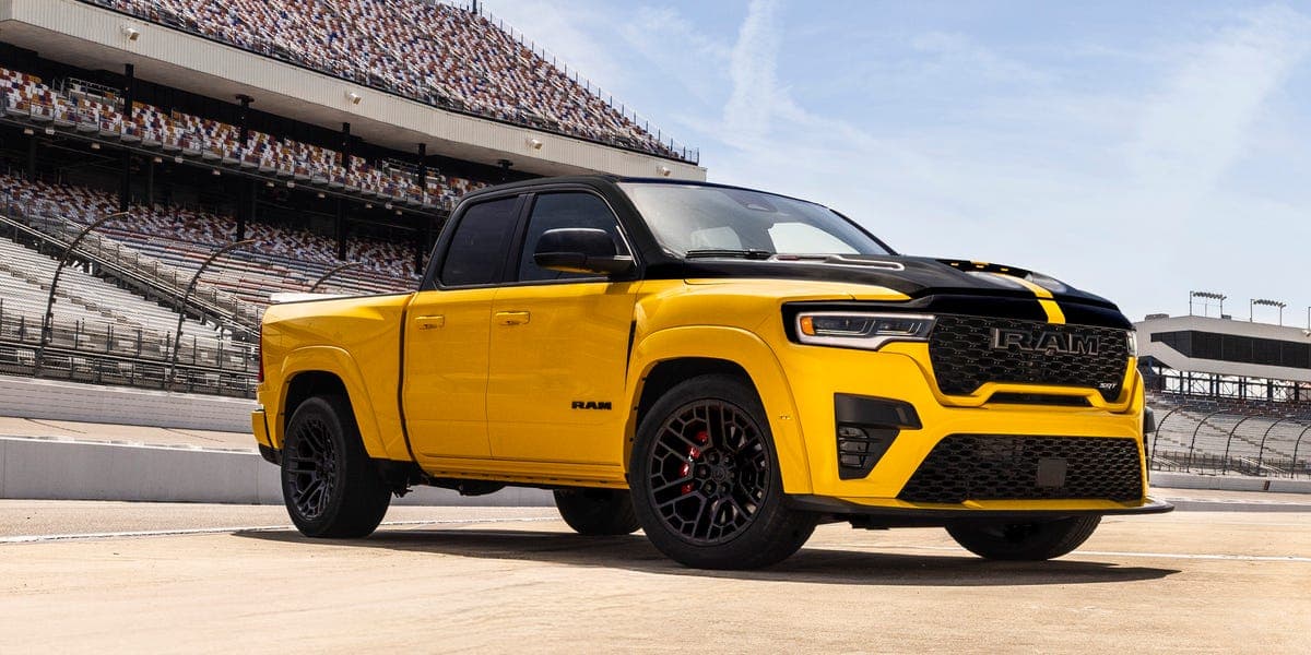 View Exterior Photos of the 2027 Ram 1500 Rumble Bee Street Trucks