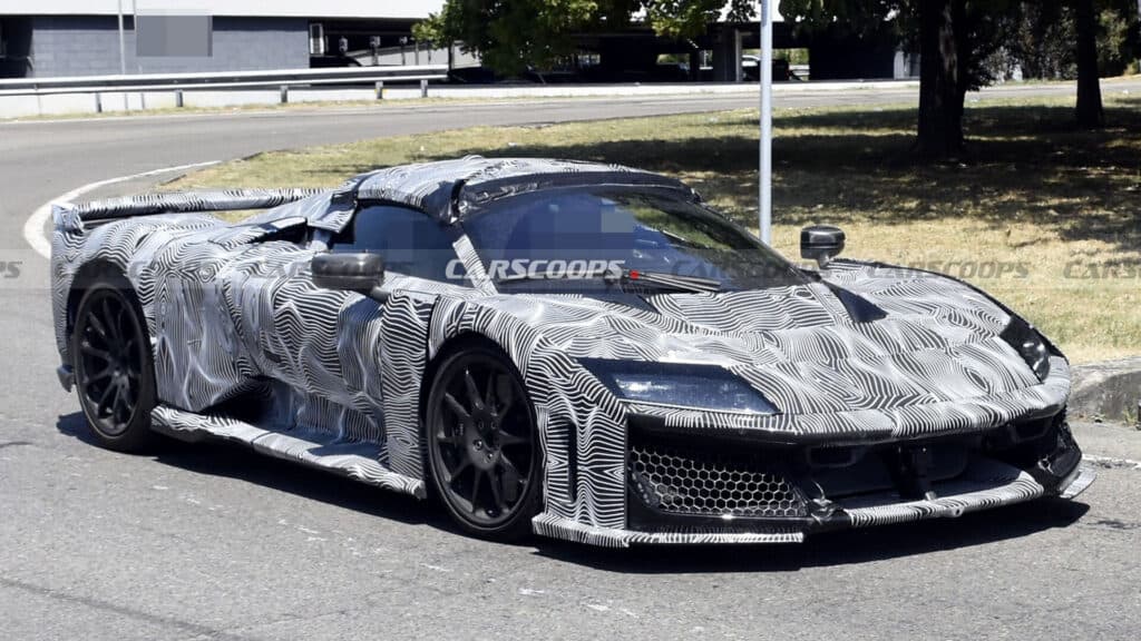 Ferrari’s New V6 Hypercar Loses Its Roof, Not Its 1,184 Horses