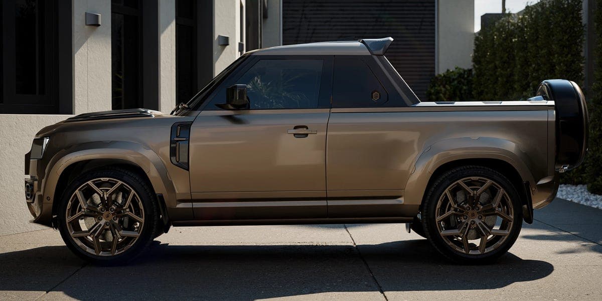 This British Company Is Turning the Land Rover Defender Into a Carbon-Fiber-Bodied Sport Truck