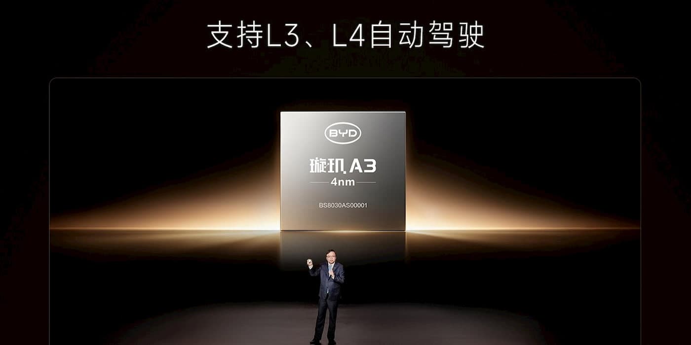 BYD reveals China’s first in-house 4nm smart driving chip with massive computing power