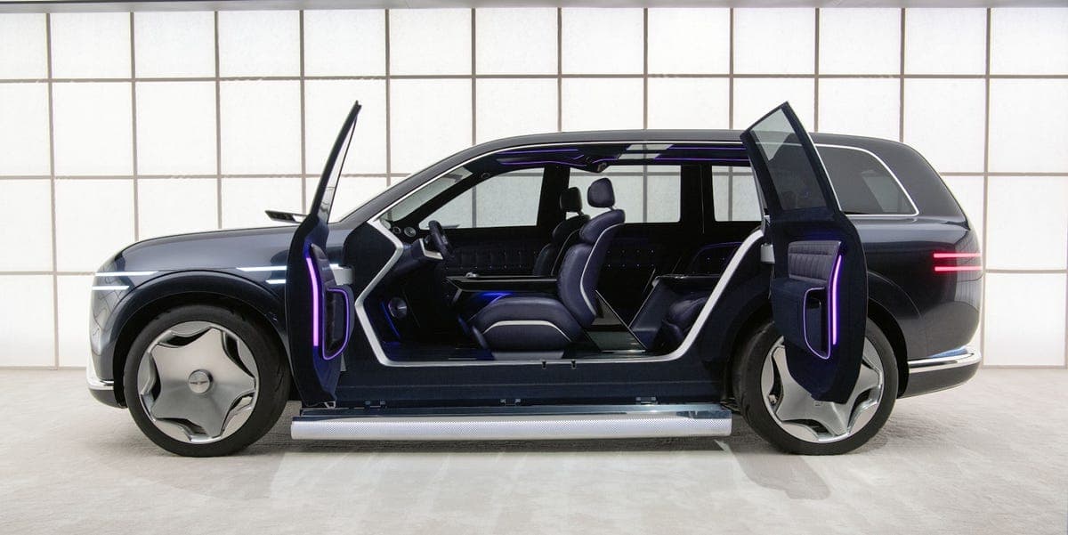 Genesis Confirms That the Upcoming GV90 Will Have Coach Doors