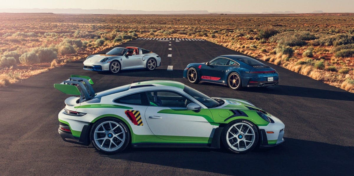 Porsche's Latest Pixar Collaboration Personifies Woody, Jessie, and Buzz Lightyear in 911 Form