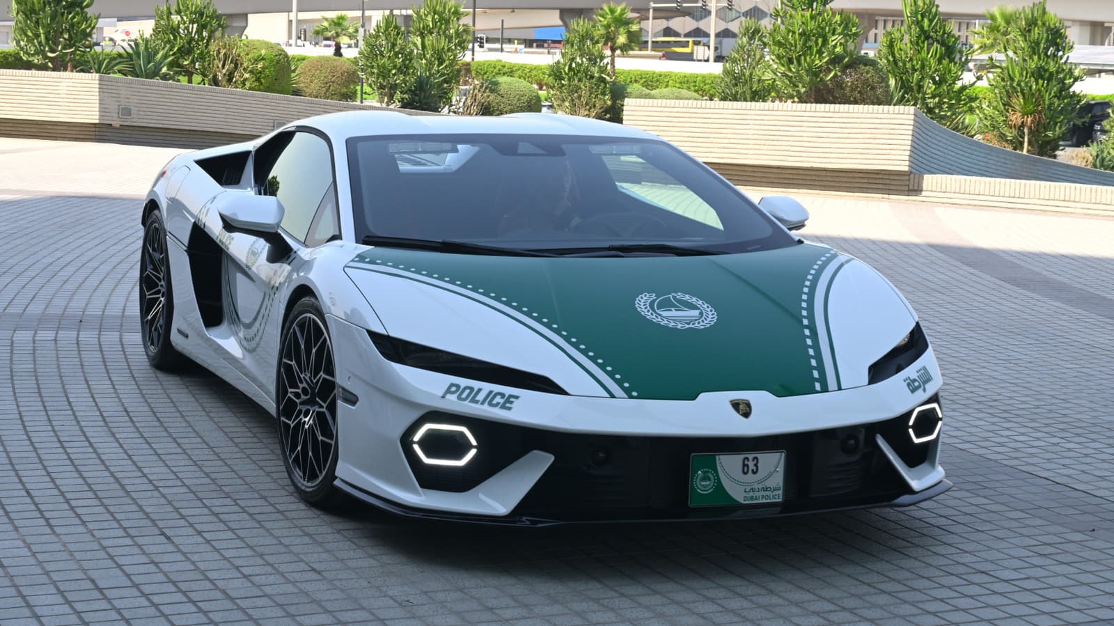 Dubai Police Adds Hybrid Lamborghini To Supercar Fleet