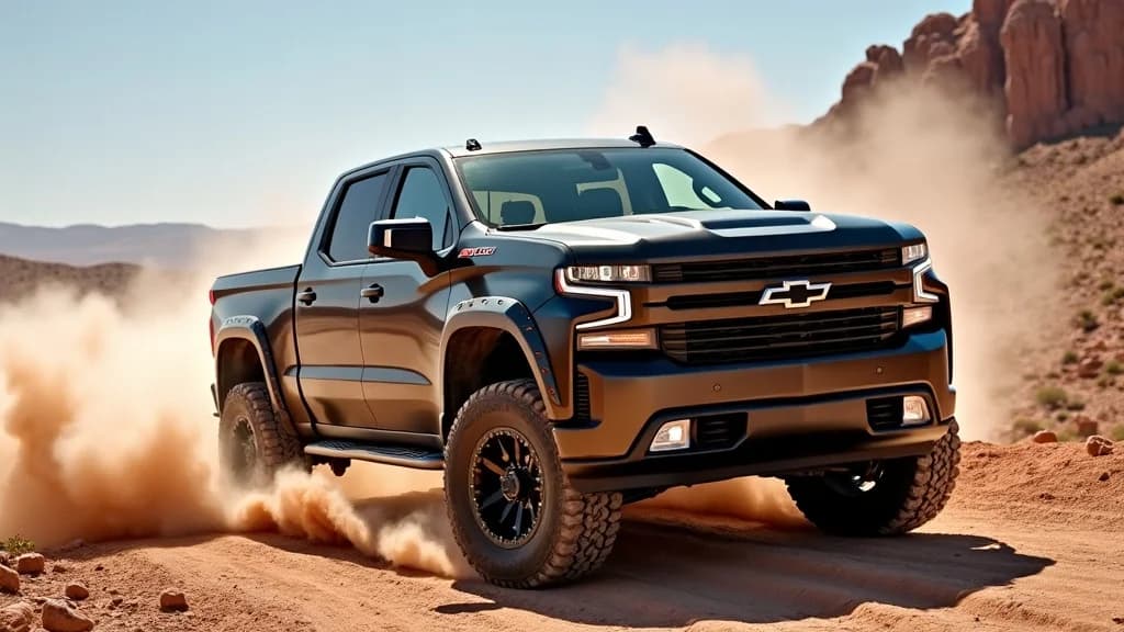 雪佛蘭 2027 Silverado 1500 亮相:搭載全新 V8 引擎,越野性能提升
