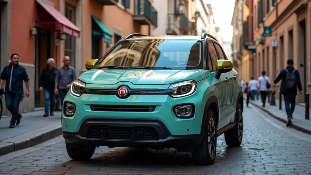 Fiat 聚焦電動微型移動市場,Grande Panda 月租 35 歐元,Multiplina 2028 年發表
