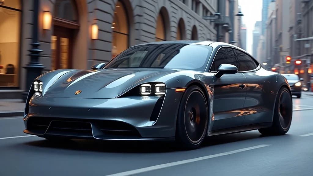 Porsche Taycan 2027年式更新:導入E-Shift虛擬變速,續航提升至700公里