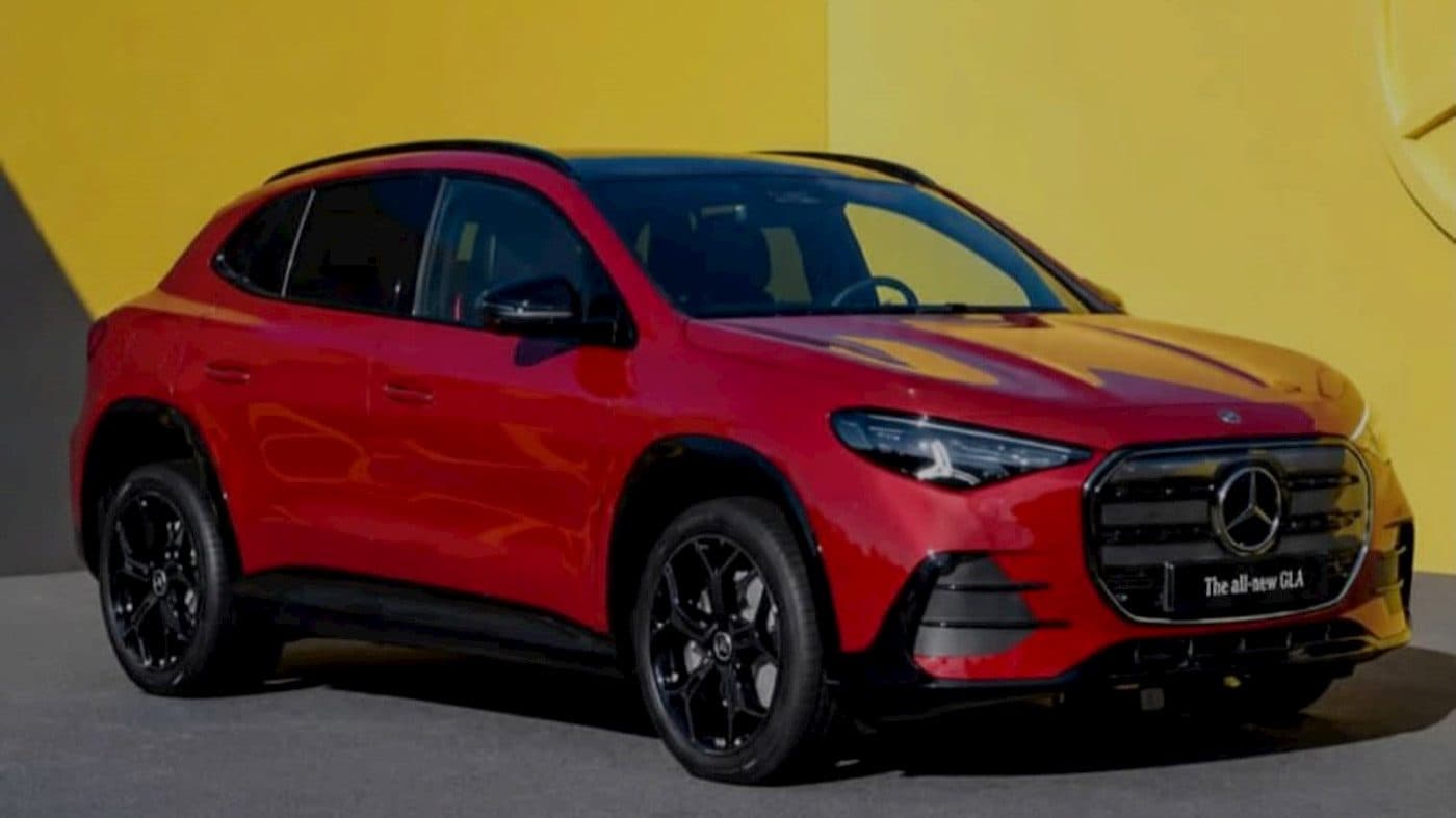 Mercedes’ new GLA EV leaks a day ahead of its official debut