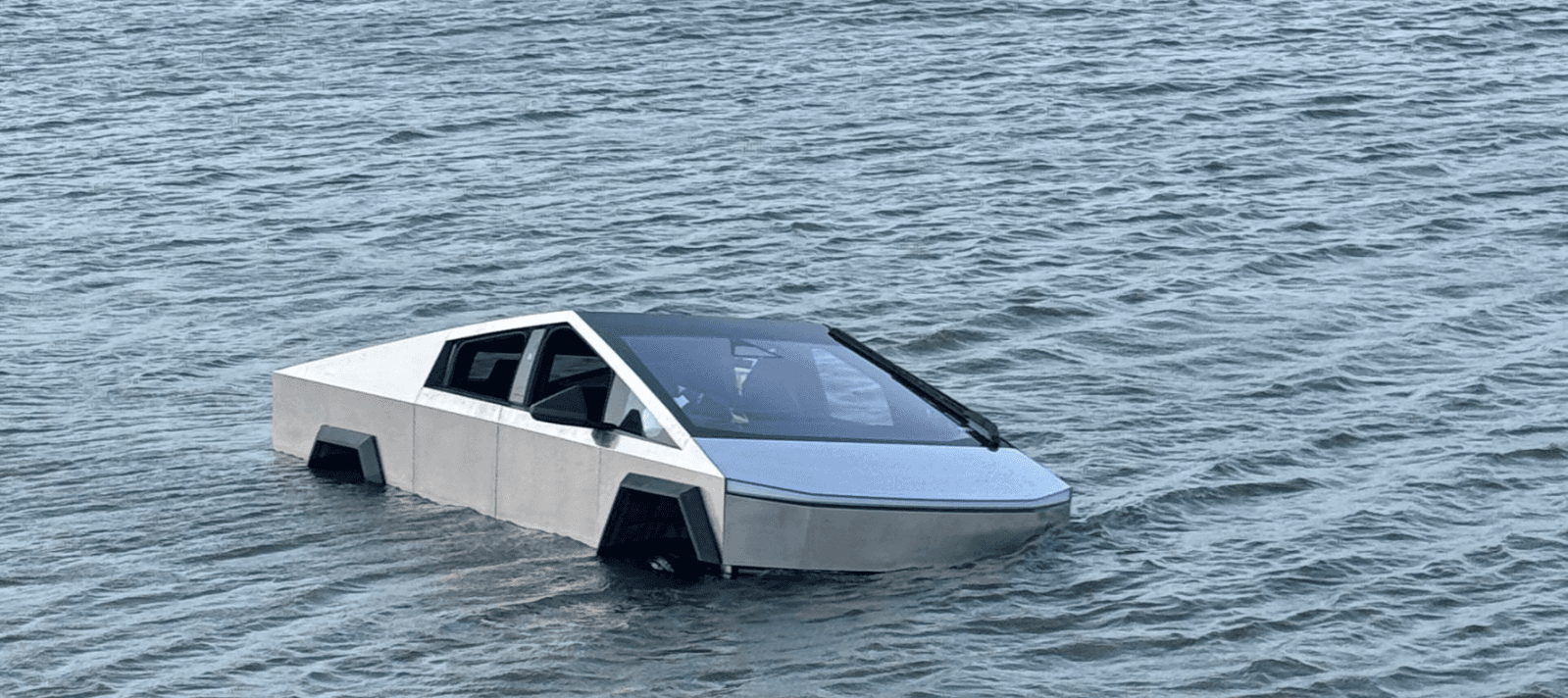 Tesla Cybertruck owner believed Elon Musk when he said it could cross a lake — now he’s in jail