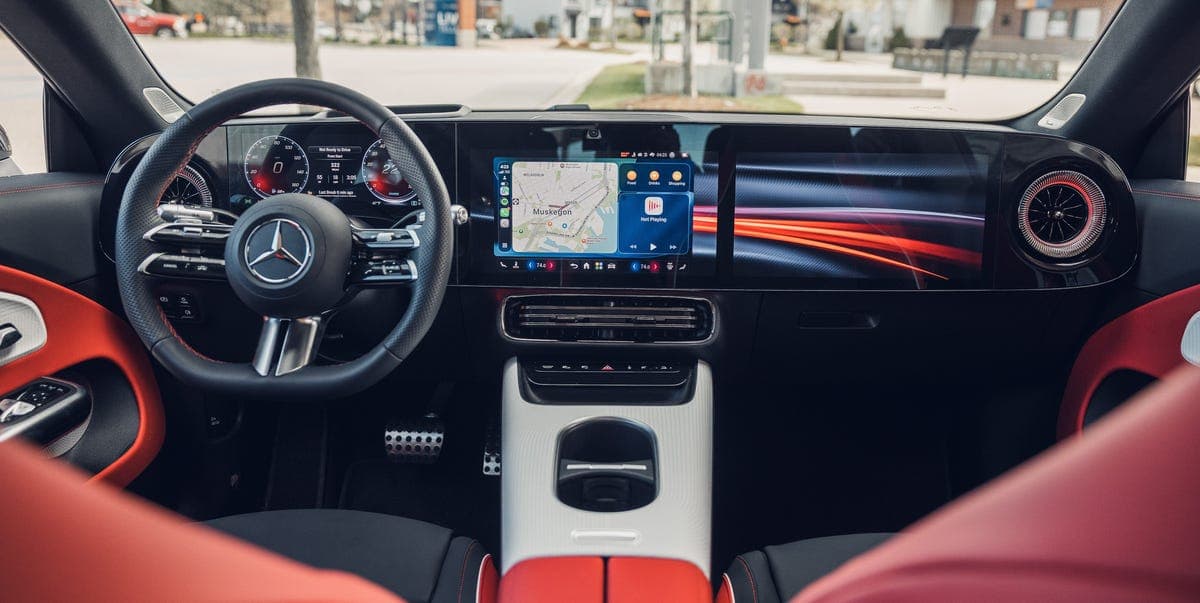 View Interior Photos of the 2026 Mercedes-Benz CLA250+
