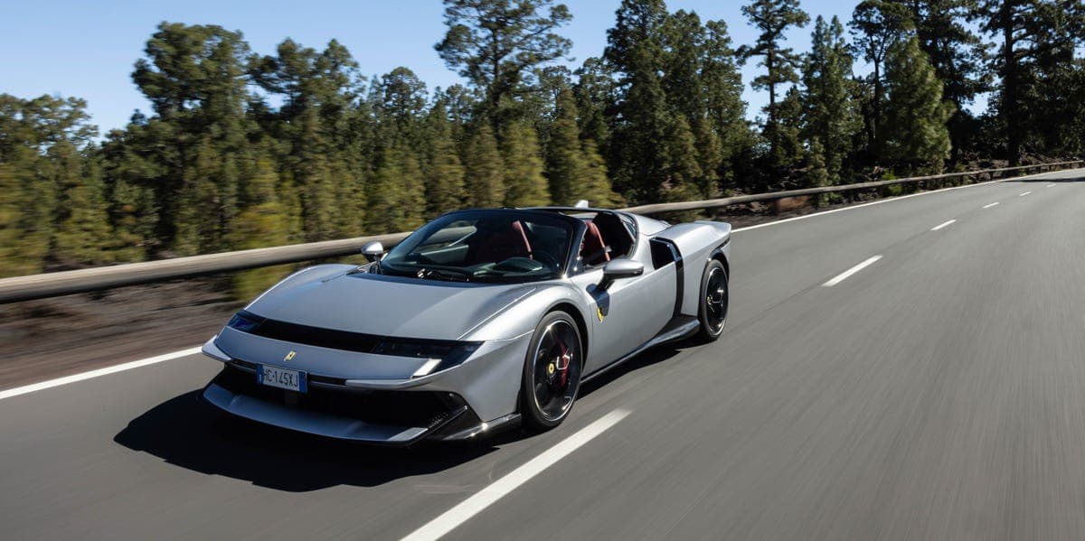 The Ferrari 849 Spider Is Better to Drive Than to Look At