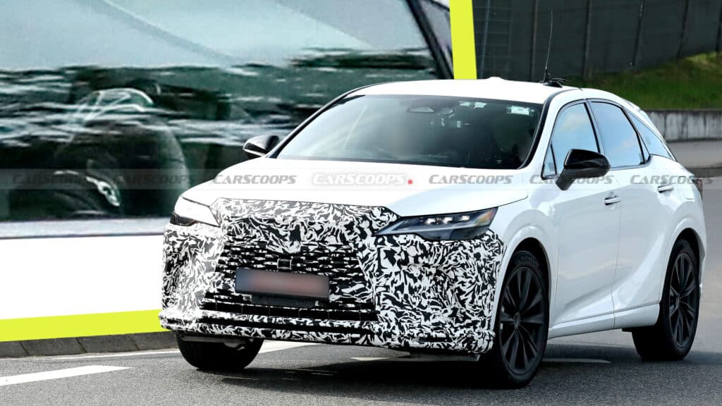 A 2028 Lexus RX Prototype Just Revealed Its Biggest Change, And It’s The Screen